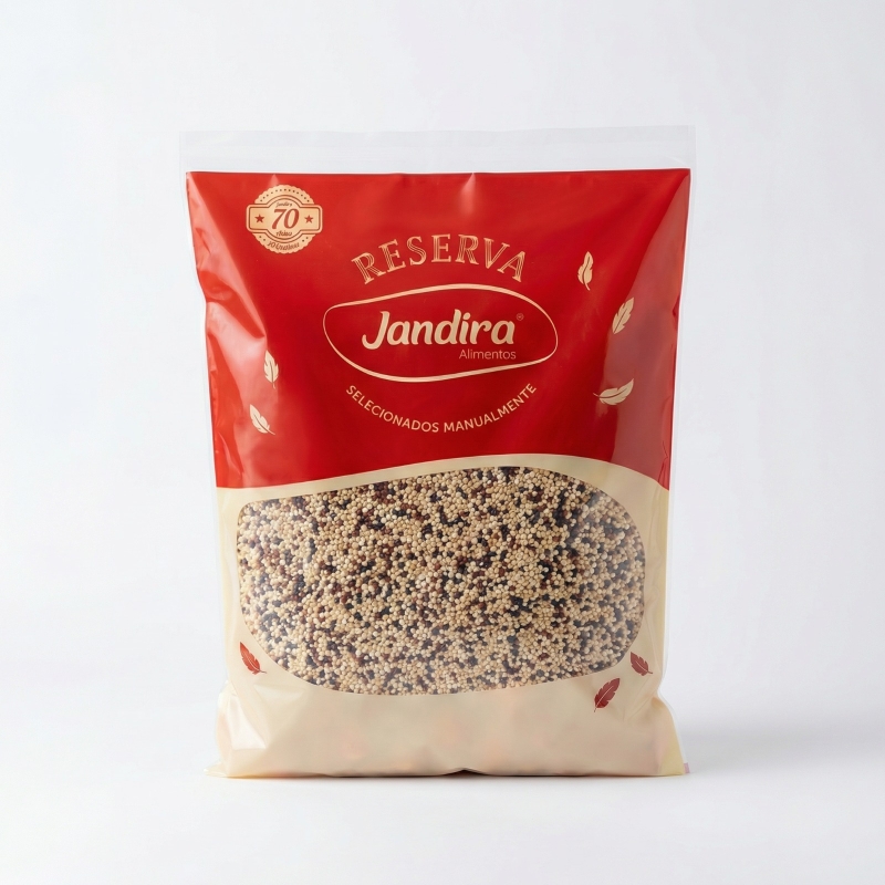JRV-PA - QUINOA MISTA EM GRAOS 1KG