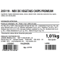 MIX DE VEGETAIS CHIPS PREMIUM 1,01KG