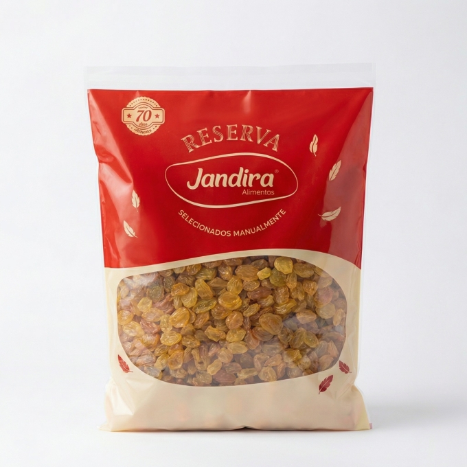 JRV-PA - UVA PASSAS BRANCA S/S 1KG