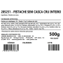JRV-PA - PISTACHE S/C INTEIRO 500G