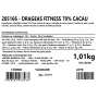 DRAGEAS FITNESS 70% CACAU, AVEIA, LINHACA E CHIA 1,01KG