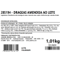 DRAGEAS AMENDOAS AO LEITE 1,01KG
