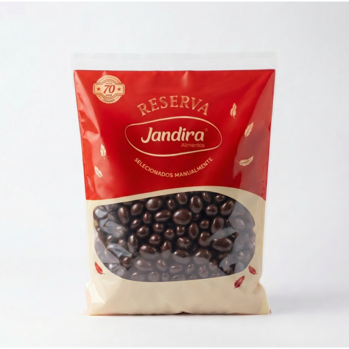 DRAGEAS 70% CACAU E UVA PASSAS 1,01KG