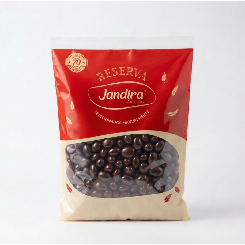 DRAGEAS 70% CACAU E UVA PASSAS 1,01KG