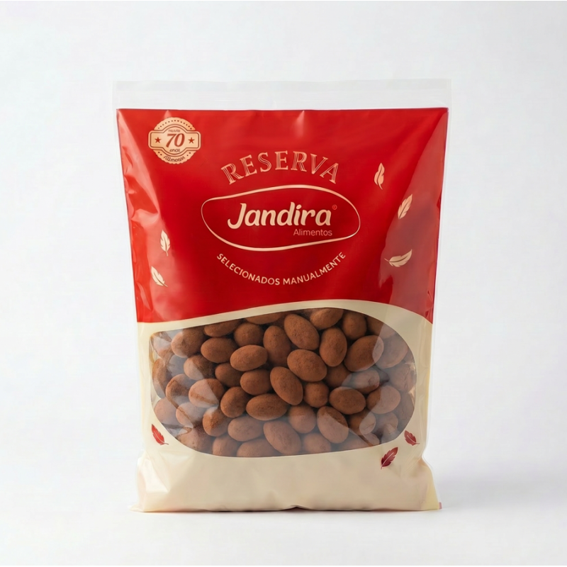 DRAGEAS 70% CACAU E TIRAMISSU E AMENDOAS 1,01KG