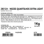 JRV-PA - NOZES S/C QUARTILHOS EXTRA LIGHT 1KG