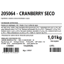 CRANBERRY SECO FATIADO 1,01KG