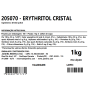 ERYTHRITOL CRYSTAL 1KG