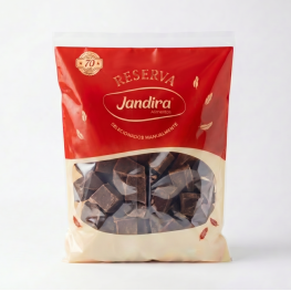 BROWNIE COBERTURA CHOCOLATE MEIO AMARGO ZERO AÇÚCAR 1KG
