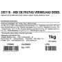 JRV-PA - MIX FRUTAS VERMELHAS DESIDRATADAS 1KG