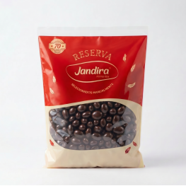DRAGEAS 70% CACAU E AMENDOAS 1,01KG