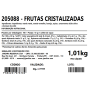 FRUTAS CRISTALIZADAS 1,01KG