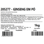 GINSENG EM PO 1KG