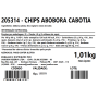 CHIPS ABOBORA CABOTIA 1,01KG