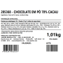 JRV-PA - CHOCOLATE EM PO 70% CACAU 1,01KG