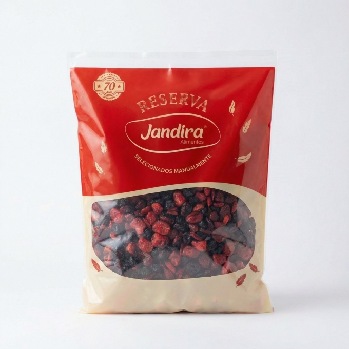 JRV-PA - MIX FRUTAS VERMELHAS DESIDRATADAS 1KG