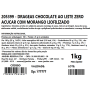 DRAGEAS CHOCOLATE AO LEITE ZERO ACUCAR COM MORANGO LIOFILIZADO