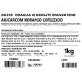 DRAGEAS CHOCOLATE BRANCO ZERO ACUCAR COM MORANGO LIOFILIZADO 1KG