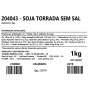 SOJA TORRADA SEM SAL